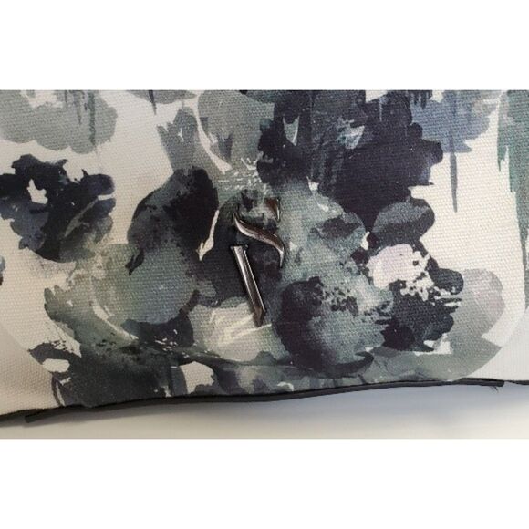 Simply Vera Gray Floral Crossbody Bag NWT - Picture 2 of 4